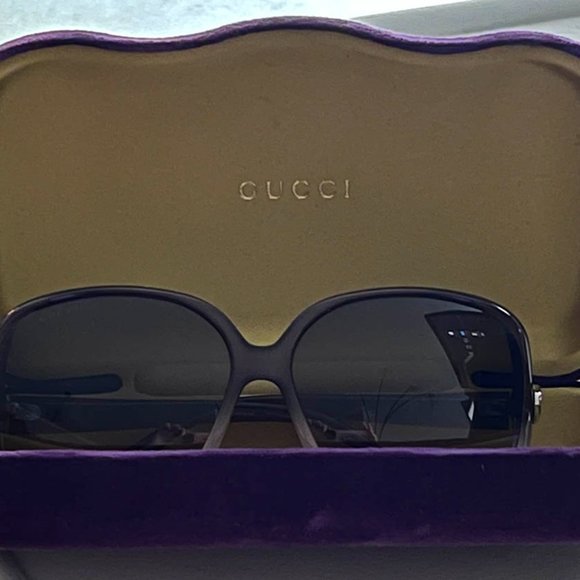 Purple Gucci Sunglasses - Picture 2 of 9